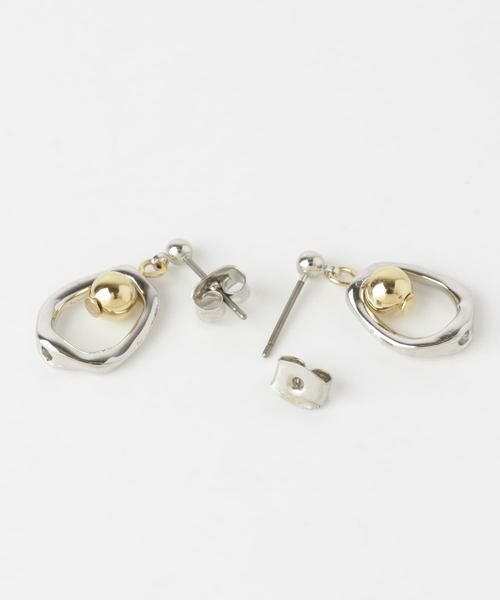 SMELLY / スメリー ピアス・イヤリング | ボールメタルオーバルピアス | 詳細6