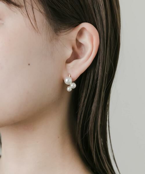 SMELLY / スメリー ピアス・イヤリング | パールカーブピアス | 詳細1