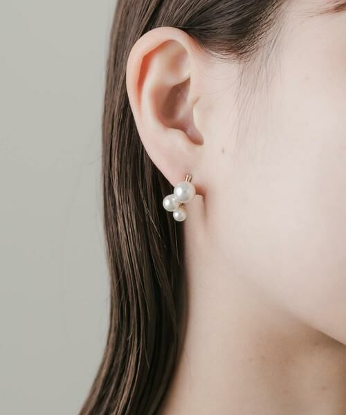 SMELLY / スメリー ピアス・イヤリング | パールカーブピアス | 詳細3
