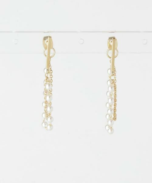 SMELLY / スメリー ピアス・イヤリング | パールチェーンスウェイピアス | 詳細3