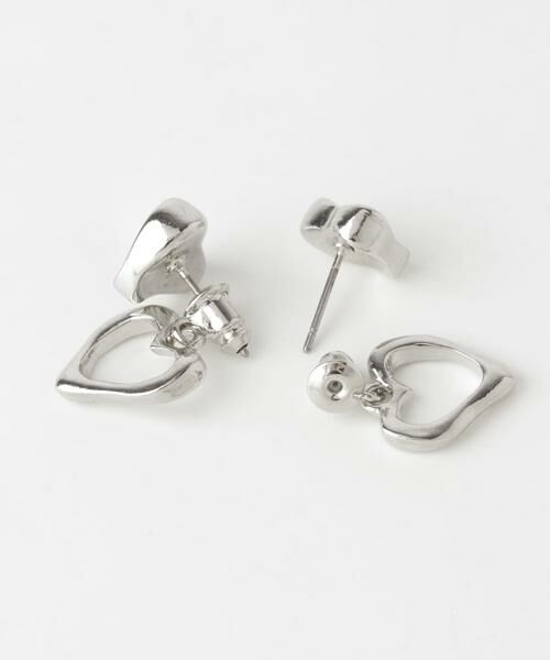 SMELLY / スメリー ピアス・イヤリング | ニュアンスハートメタルピアス | 詳細4
