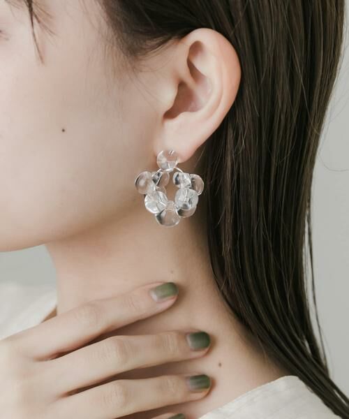 SMELLY / スメリー ピアス・イヤリング | クリアモチーフピアス | 詳細1