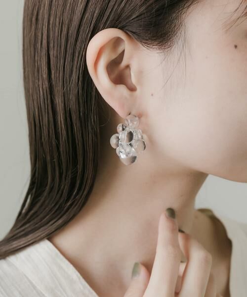 SMELLY / スメリー ピアス・イヤリング | クリアモチーフピアス | 詳細5