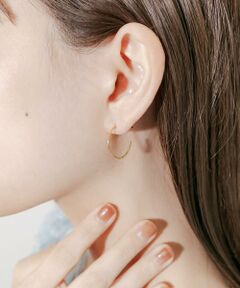 SMELLY / スメリー ピアス・イヤリング | ステンレスキリカエフープピアス