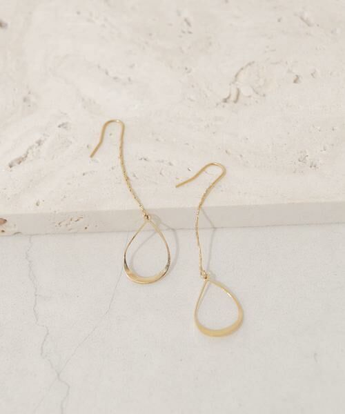 SMELLY / スメリー ピアス・イヤリング | ステンレスチェーンドロップピアス | 詳細1