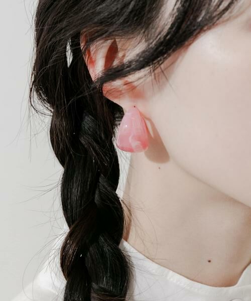 SMELLY / スメリー ピアス・イヤリング | カラーワイドフープピアス | 詳細5