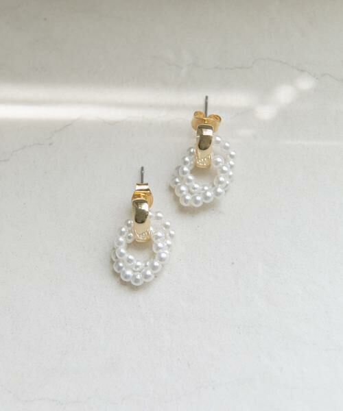 SMELLY / スメリー ピアス・イヤリング | ミニパールフロントピアス | 詳細1