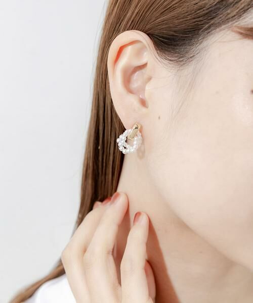 SMELLY / スメリー ピアス・イヤリング | ミニパールフロントピアス | 詳細2