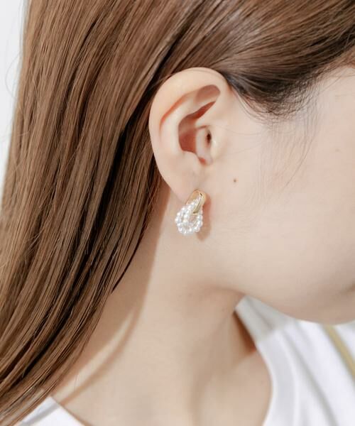 SMELLY / スメリー ピアス・イヤリング | ミニパールフロントピアス | 詳細3