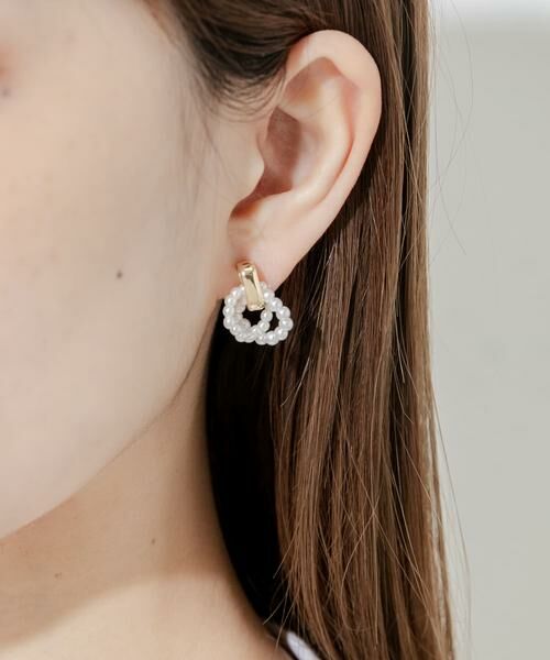 SMELLY / スメリー ピアス・イヤリング | ミニパールフロントピアス | 詳細4