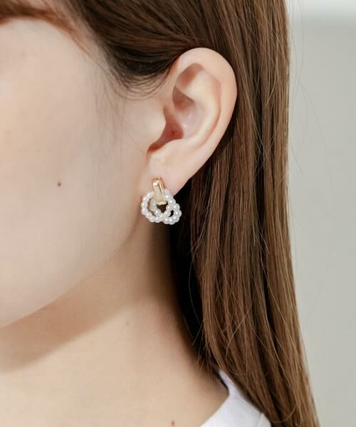 SMELLY / スメリー ピアス・イヤリング | ミニパールフロントピアス | 詳細5