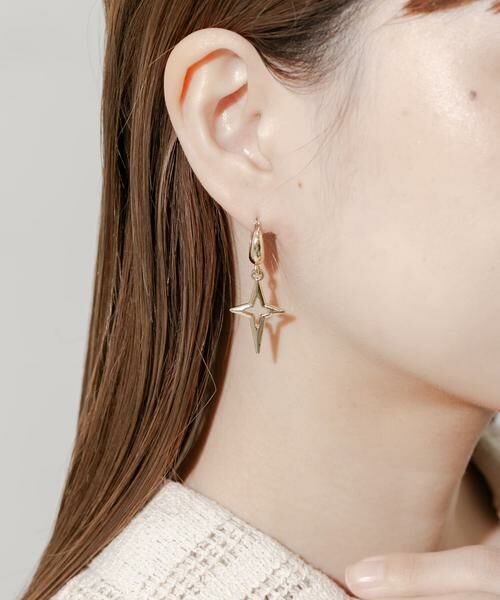 SMELLY / スメリー ピアス・イヤリング | スターアシメピアス | 詳細2