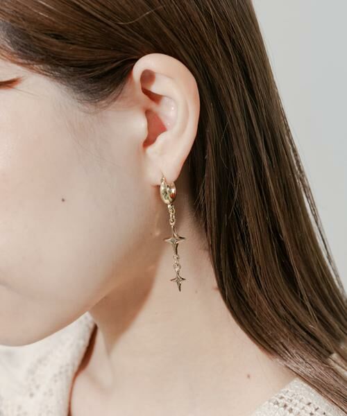 SMELLY / スメリー ピアス・イヤリング | スターアシメピアス | 詳細4