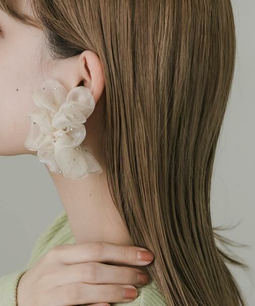 SMELLY / スメリー ピアス・イヤリング | シアーボリュームピアス | 詳細1