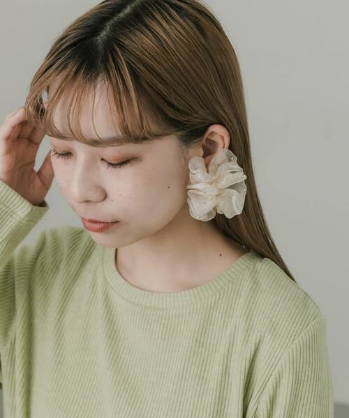 SMELLY / スメリー ピアス・イヤリング | シアーボリュームピアス | 詳細3