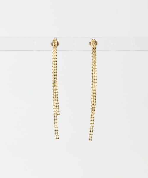 SMELLY / スメリー ピアス・イヤリング | チェーンロングピアス | 詳細5