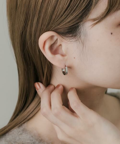 SMELLY / スメリー ピアス・イヤリング | ステンレスフープピアス | 詳細5