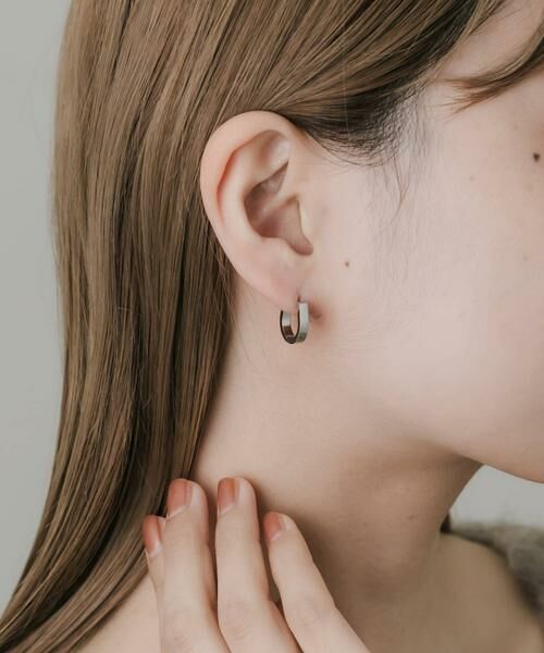 SMELLY / スメリー ピアス・イヤリング | ステンレスフープピアス | 詳細6