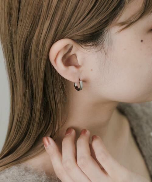 SMELLY / スメリー ピアス・イヤリング | ステンレスフープピアス | 詳細7