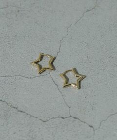SMELLY / スメリー ピアス・イヤリング | スターモチーフメタルフープピアス