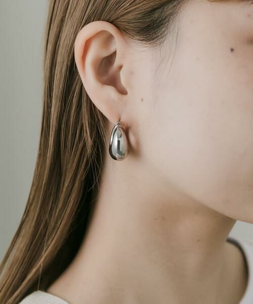 SMELLY / スメリー ピアス・イヤリング | ステンレスプランプフープピアス | 詳細4