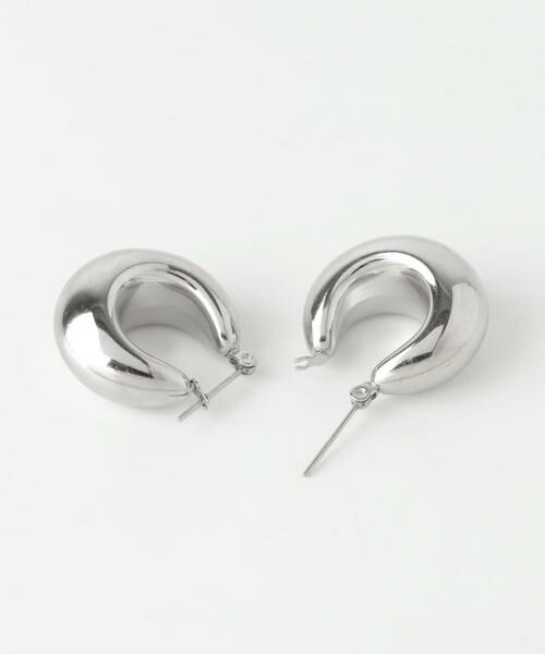 SMELLY / スメリー ピアス・イヤリング | ステンレスプランプフープピアス | 詳細5