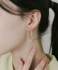 SMELLY / スメリー ピアス・イヤリング | ビジューサークルスウェイピアス