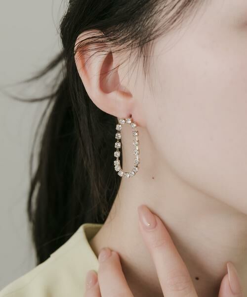 SMELLY / スメリー ピアス・イヤリング | ビジューサークルスウェイピアス | 詳細2