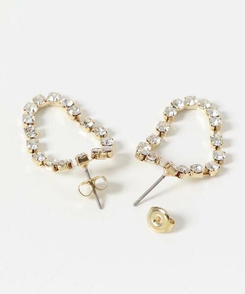 SMELLY / スメリー ピアス・イヤリング | ビジューサークルスウェイピアス | 詳細3