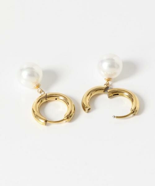 SMELLY / スメリー ピアス・イヤリング | ステンレスパールドロップピアス | 詳細6