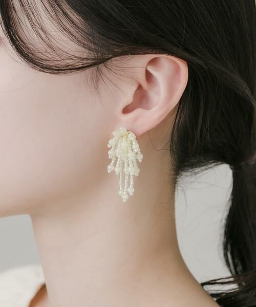 SMELLY / スメリー ピアス・イヤリング | ビーズシャワーピアス | 詳細2