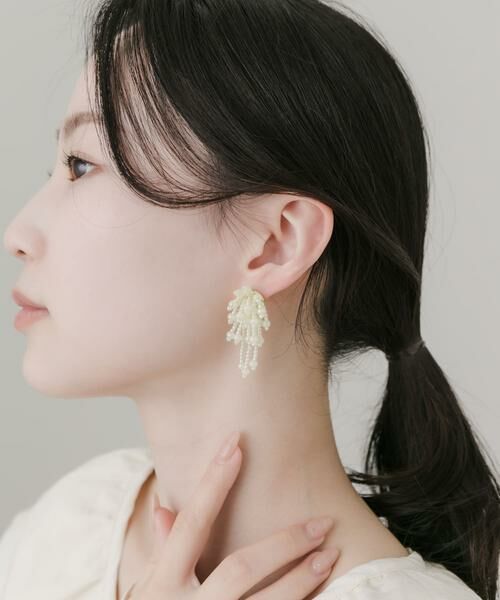 SMELLY / スメリー ピアス・イヤリング | ビーズシャワーピアス | 詳細7