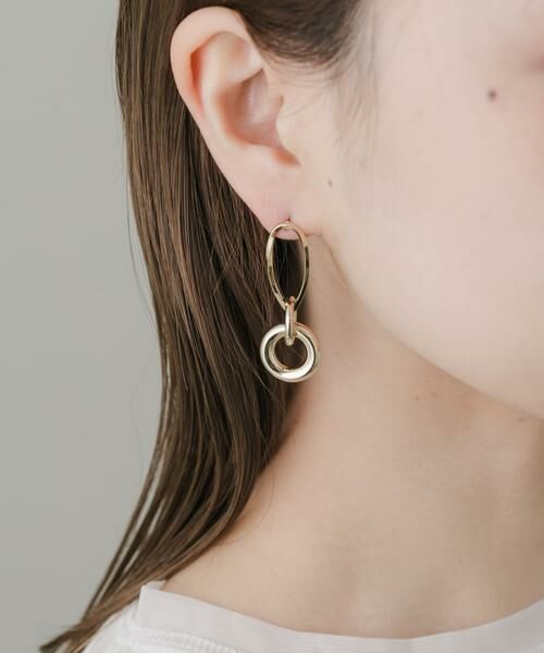 SMELLY / スメリー ピアス・イヤリング | ニュアンスメタルデザインピアス | 詳細2