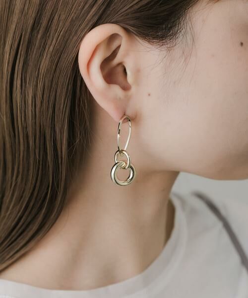 SMELLY / スメリー ピアス・イヤリング | ニュアンスメタルデザインピアス | 詳細3