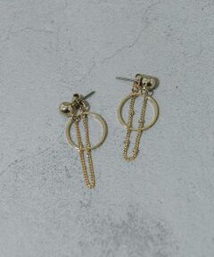 SMELLY / スメリー ピアス・イヤリング | チェーンサークルピアス