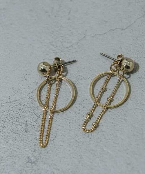 SMELLY / スメリー ピアス・イヤリング | チェーンサークルピアス | 詳細2