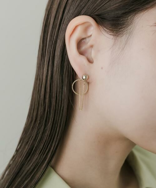 SMELLY / スメリー ピアス・イヤリング | チェーンサークルピアス | 詳細4