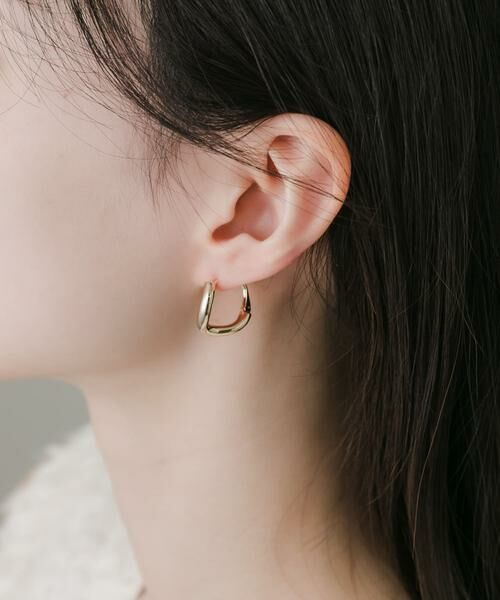 SMELLY / スメリー ピアス・イヤリング | メタルニュアンスワンタッチピアス | 詳細2