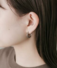 SMELLY / スメリー ピアス・イヤリング | ステンレスツイストフープピアス