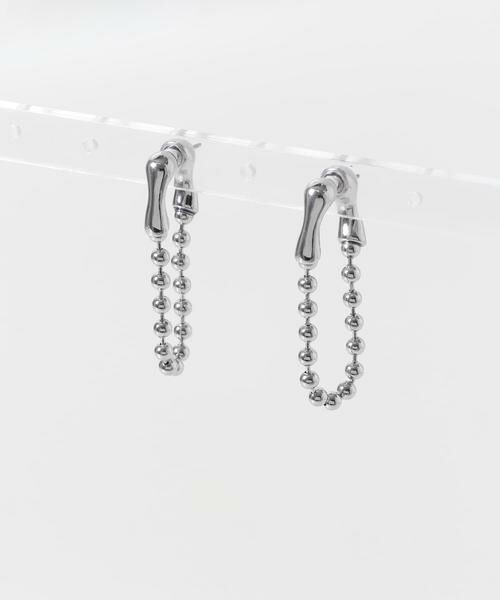 SMELLY / スメリー ピアス・イヤリング | ボールチェーンピアス | 詳細5
