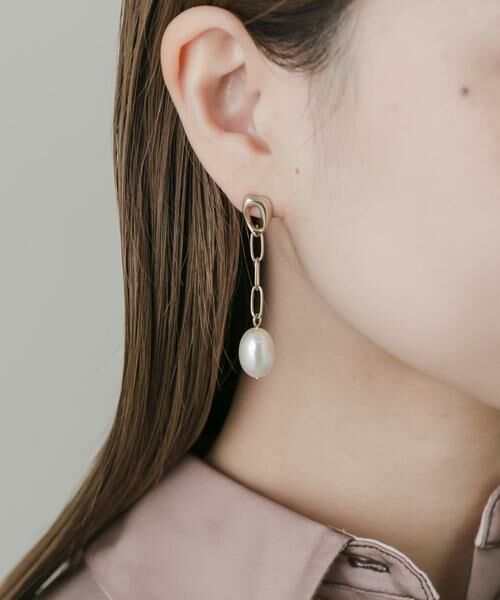 SMELLY / スメリー ピアス・イヤリング | アシメパールスウェイピアス | 詳細3