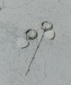 SMELLY / スメリー ピアス・イヤリング | ステンレスハートドロップ2WAYピアス