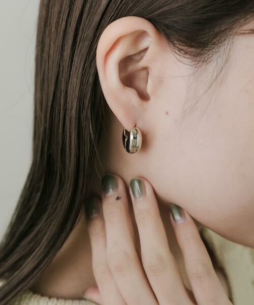 SMELLY / スメリー ピアス・イヤリング | メタルプックリワンタッチピアス | 詳細1