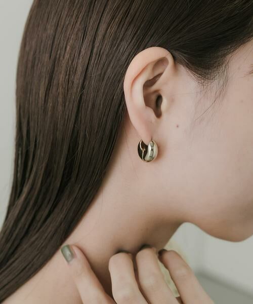 SMELLY / スメリー ピアス・イヤリング | メタルプックリワンタッチピアス | 詳細3