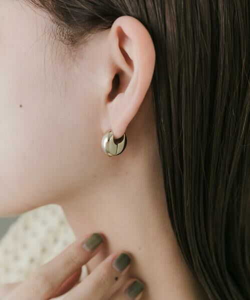 SMELLY / スメリー ピアス・イヤリング | メタルプックリワンタッチピアス | 詳細4