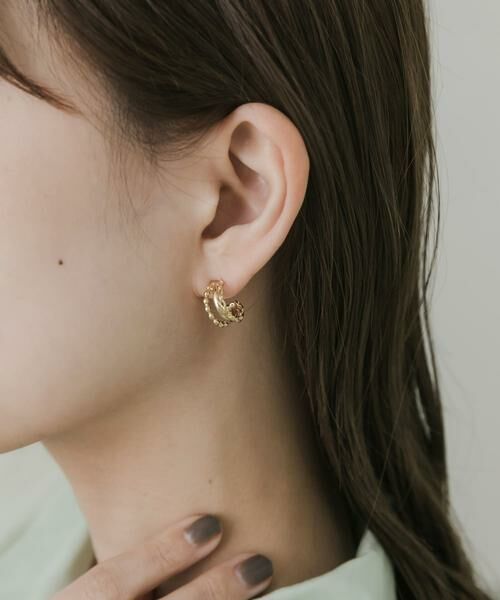 SMELLY / スメリー ピアス・イヤリング | トリプルラインフープピアス | 詳細2