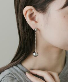 SMELLY / スメリー ピアス・イヤリング | メタルボールスウェイロングピアス
