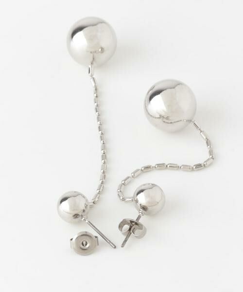 SMELLY / スメリー ピアス・イヤリング | メタルボールスウェイロングピアス | 詳細3