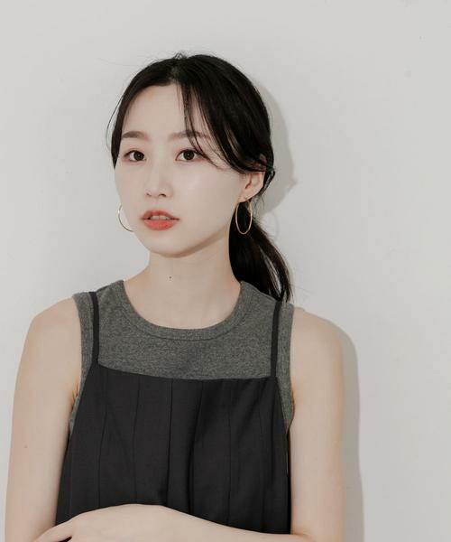 SMELLY / スメリー ピアス・イヤリング | ステンレスフープピアス 40mm | 詳細4