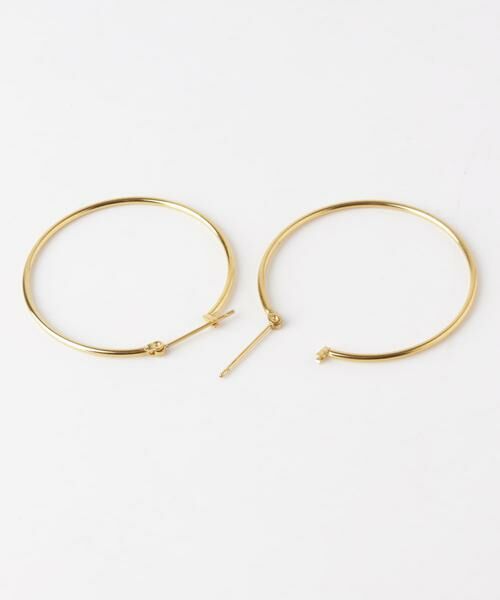 SMELLY / スメリー ピアス・イヤリング | ステンレスフープピアス 40mm | 詳細6